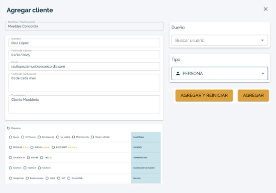 crm para gestion de clientes