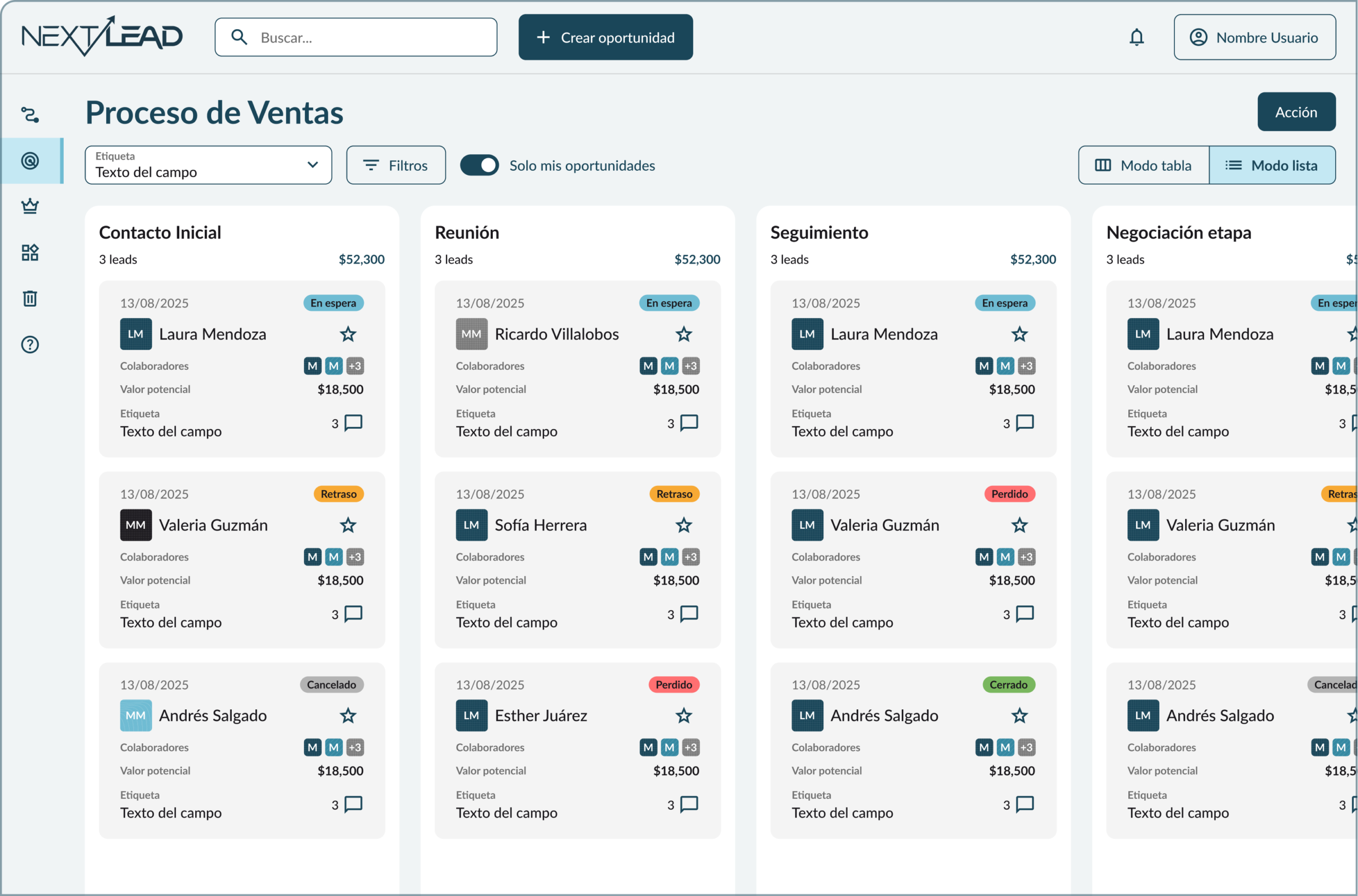 NextLead: El mejor sistema de ventas del mundo.